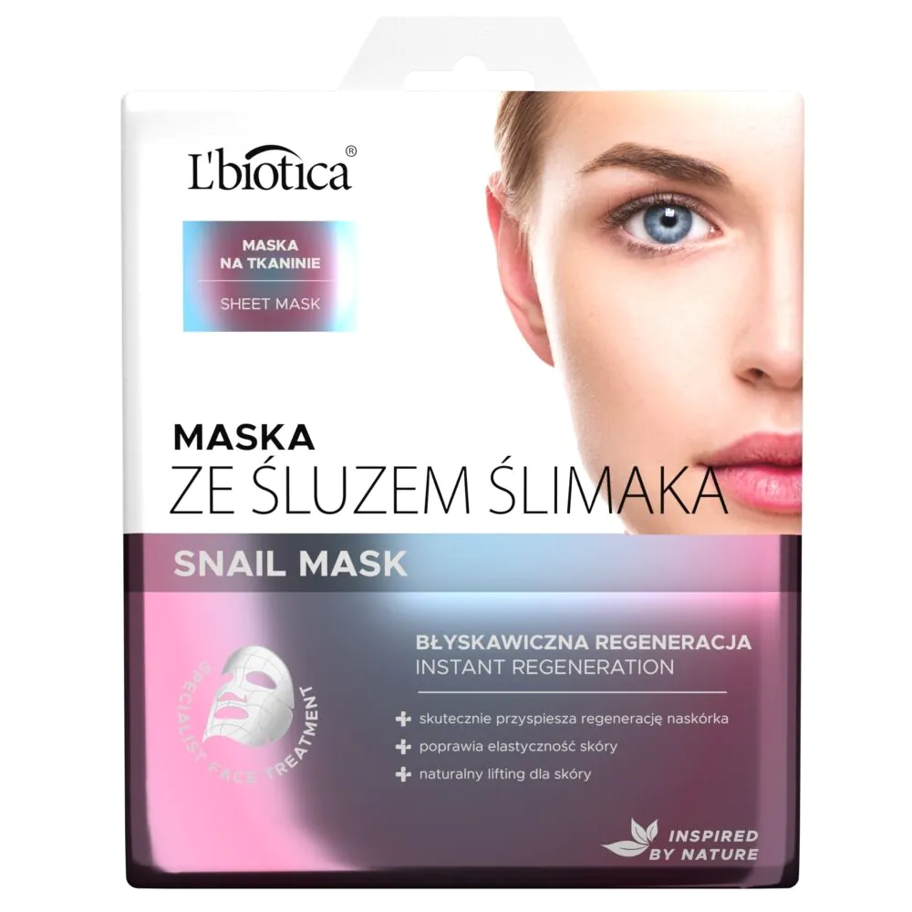L'biotica Masker met slakkenslijm, Directe Regeneratie