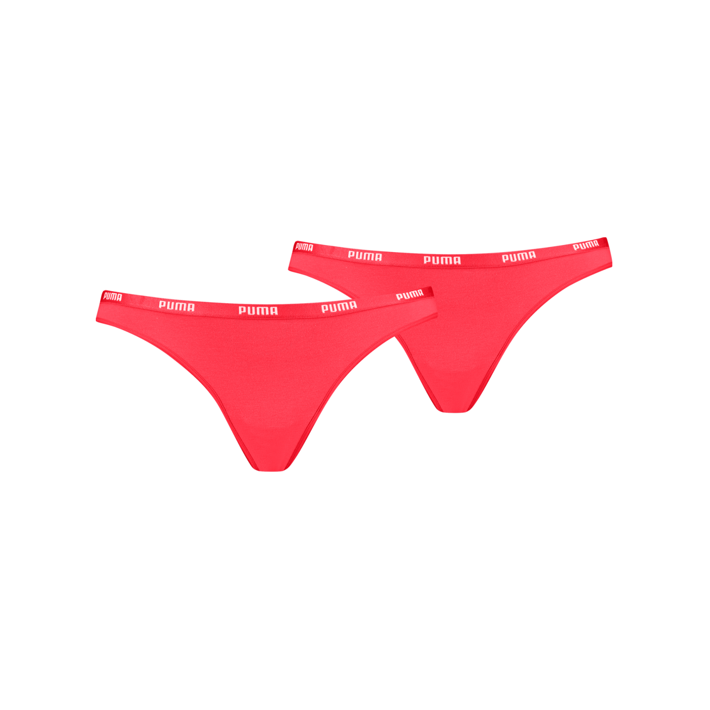 PUMA Iconic Slip 2er Pack Damen Rot F019