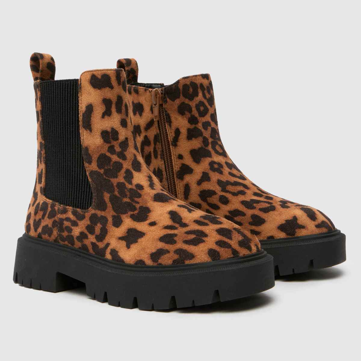 Dívčí dětské boty Schuh béžové a hnědé Clement Chelsea