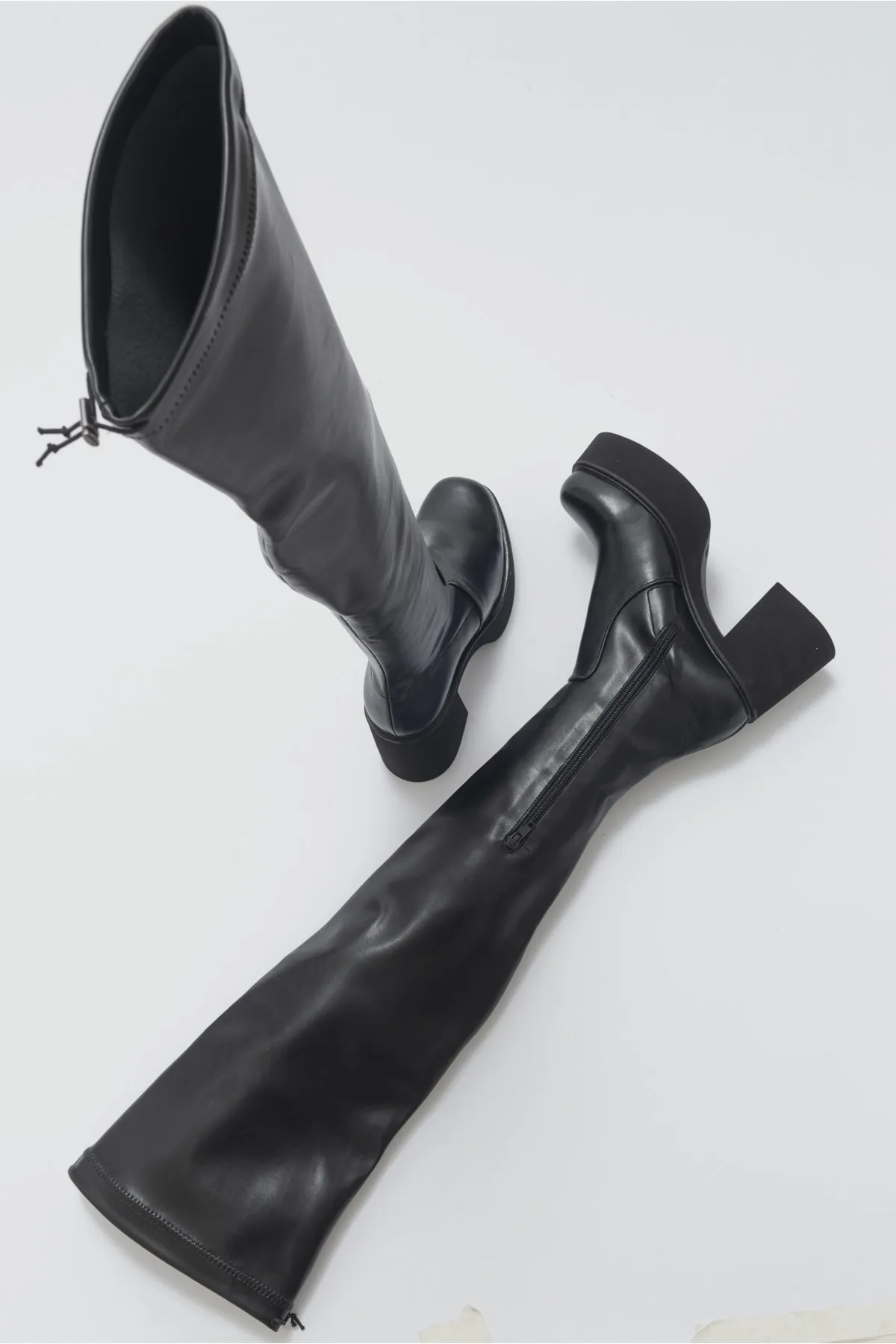 LuviShoes  Eleva Black Laptop Damenstiefel