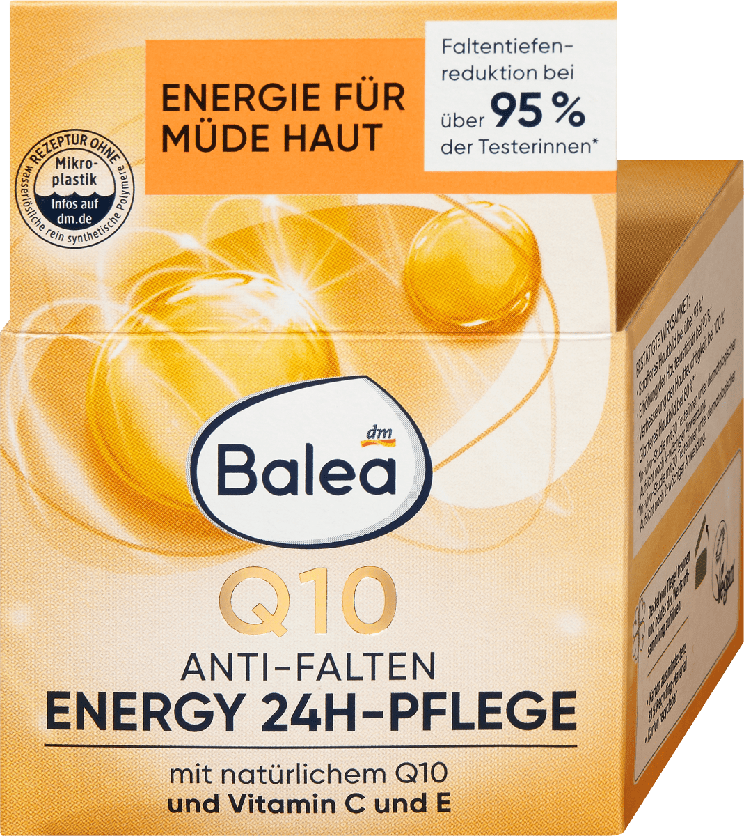 Gesichtscreme Q10 Anti-Falten Energy 24H-Pflege, 50 ml