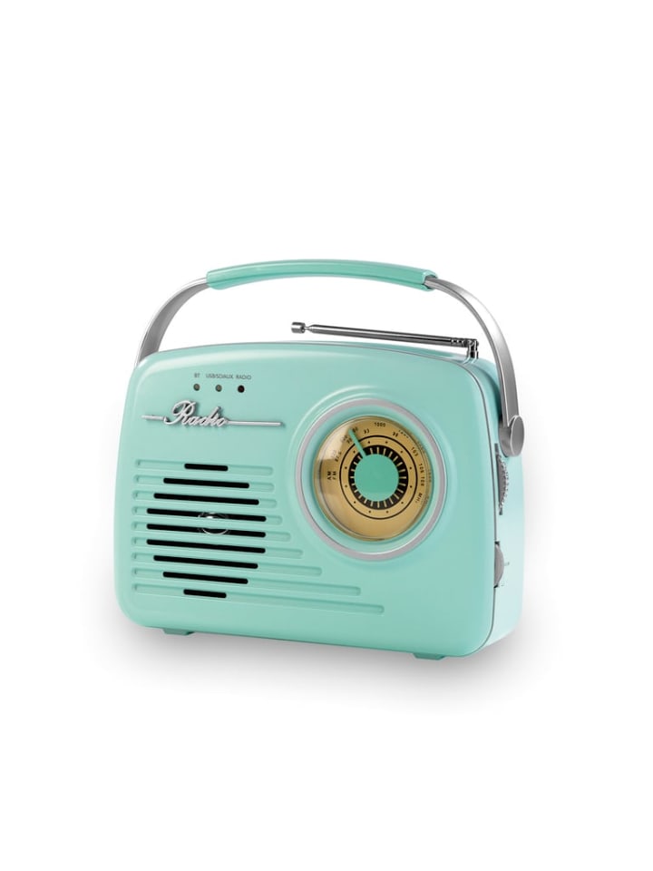 EASYmaxx Retro Radio - mint günstig kaufen onesize