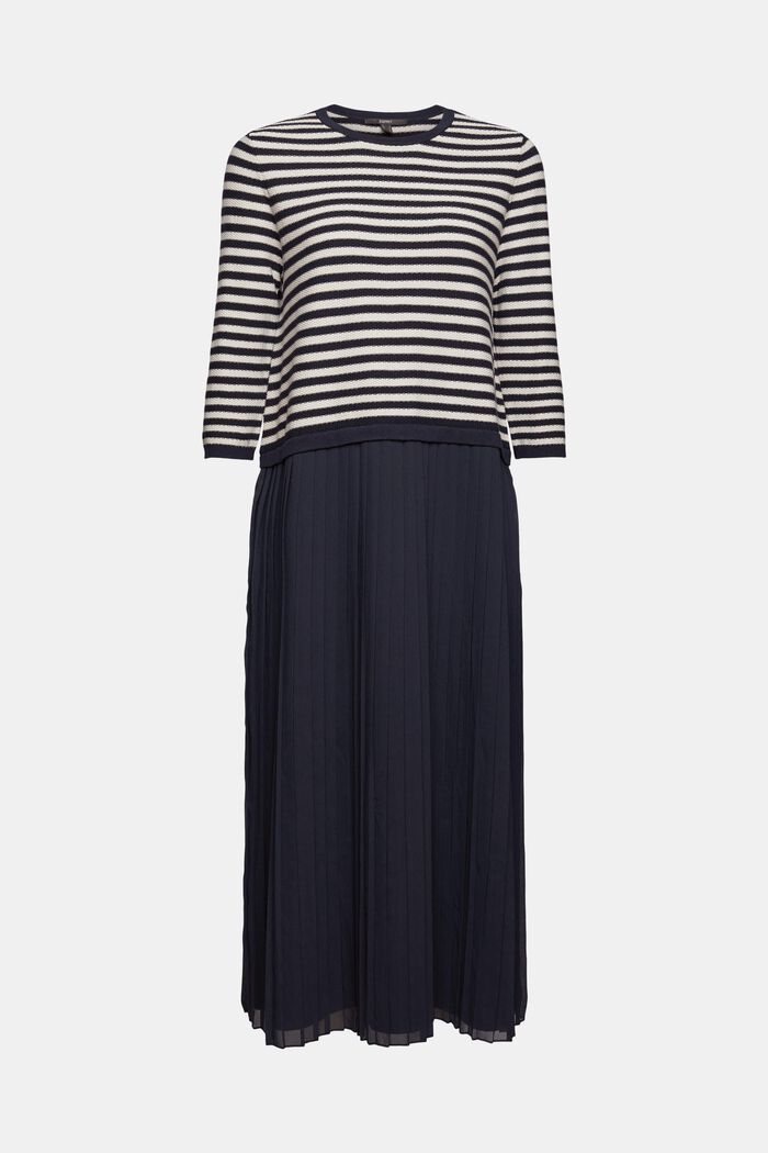 Midikleid im Layering Look