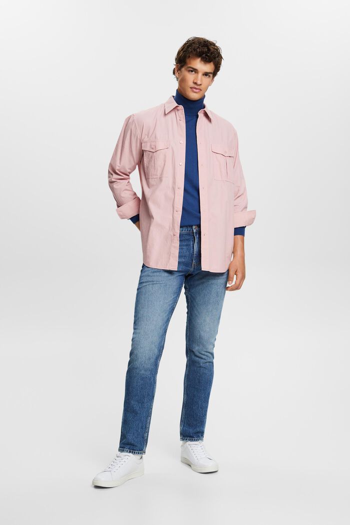 Schmale Jeans mit mittlerer Bundhöhe