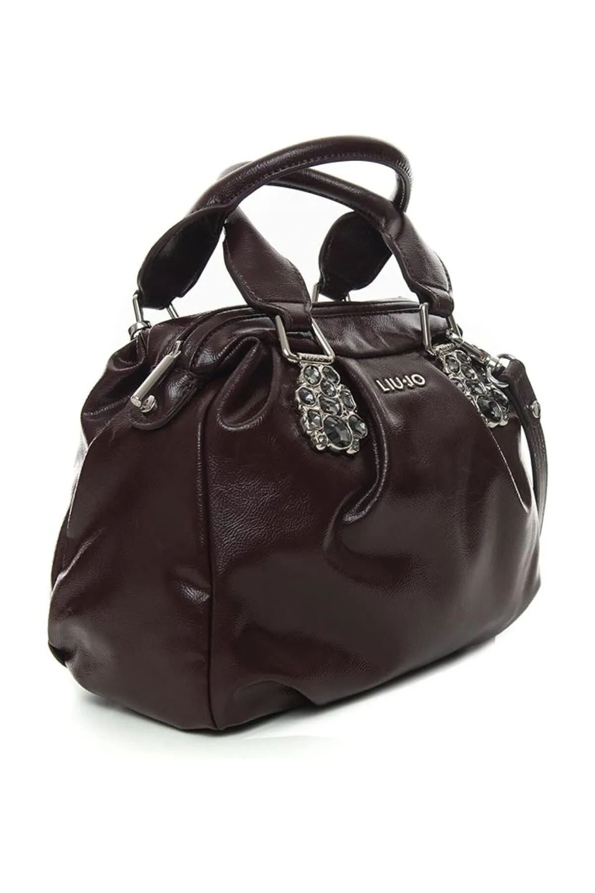 Liu Jo  HANDTASCHE FÜR DAMEN, ABNEHMBARER SCHULTERRIEMEN, EINFARBIG, MIT LOGO, REISSVERSCHLUSS