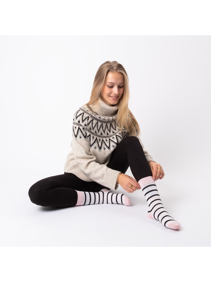 Occulto 10er Pack Muster Baumwollsocken Lotte in Blau günstig kaufen