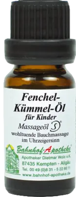 FENCHEL KÜMMEL Öl  10 ml  Öl
