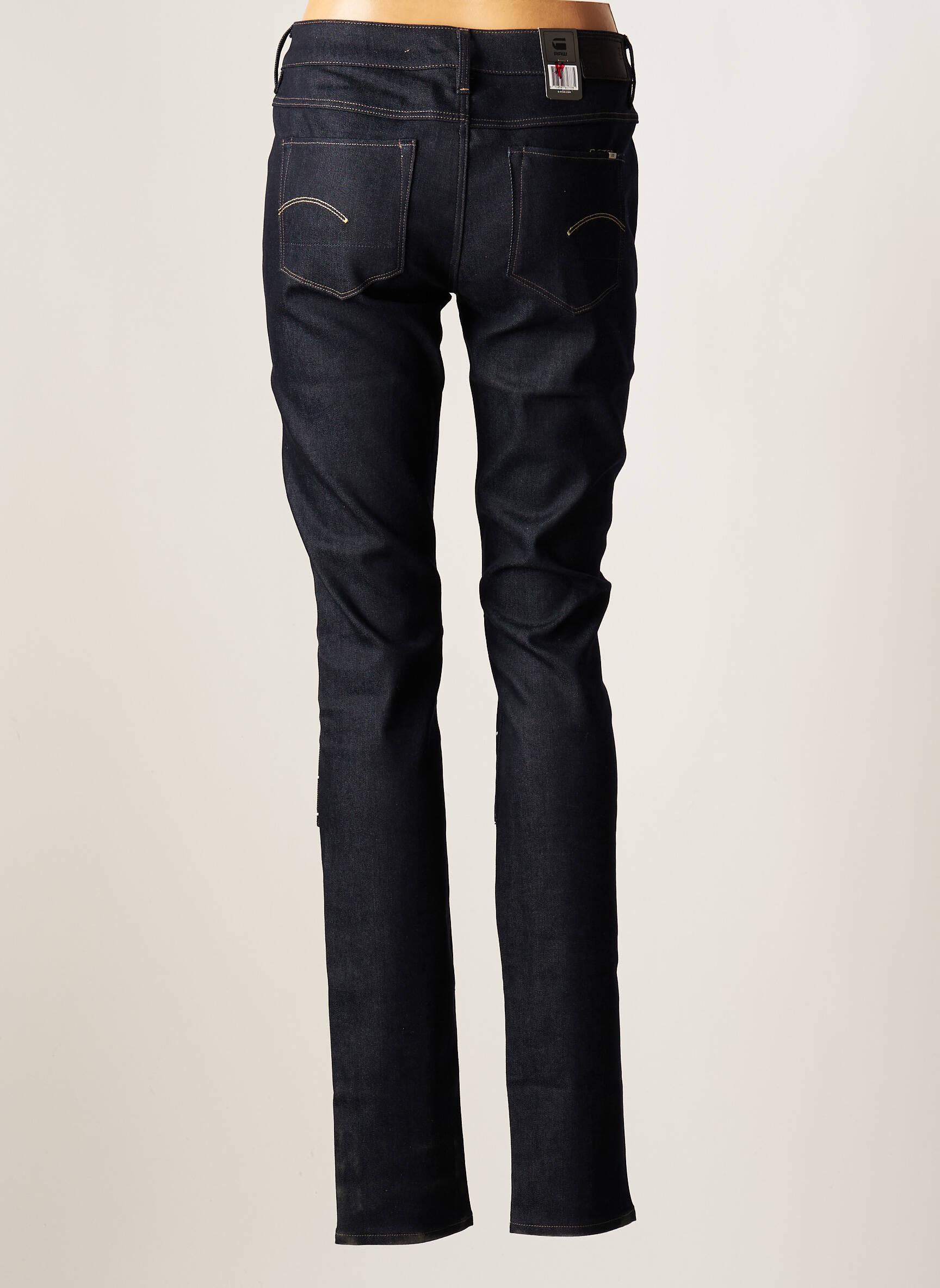 G Star Jeans Skinny Femme couleur bleu