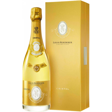 CHAMPAGNE LOUIS ROEDERER - CRISTAL 2015 - COFFRET PREMIUM