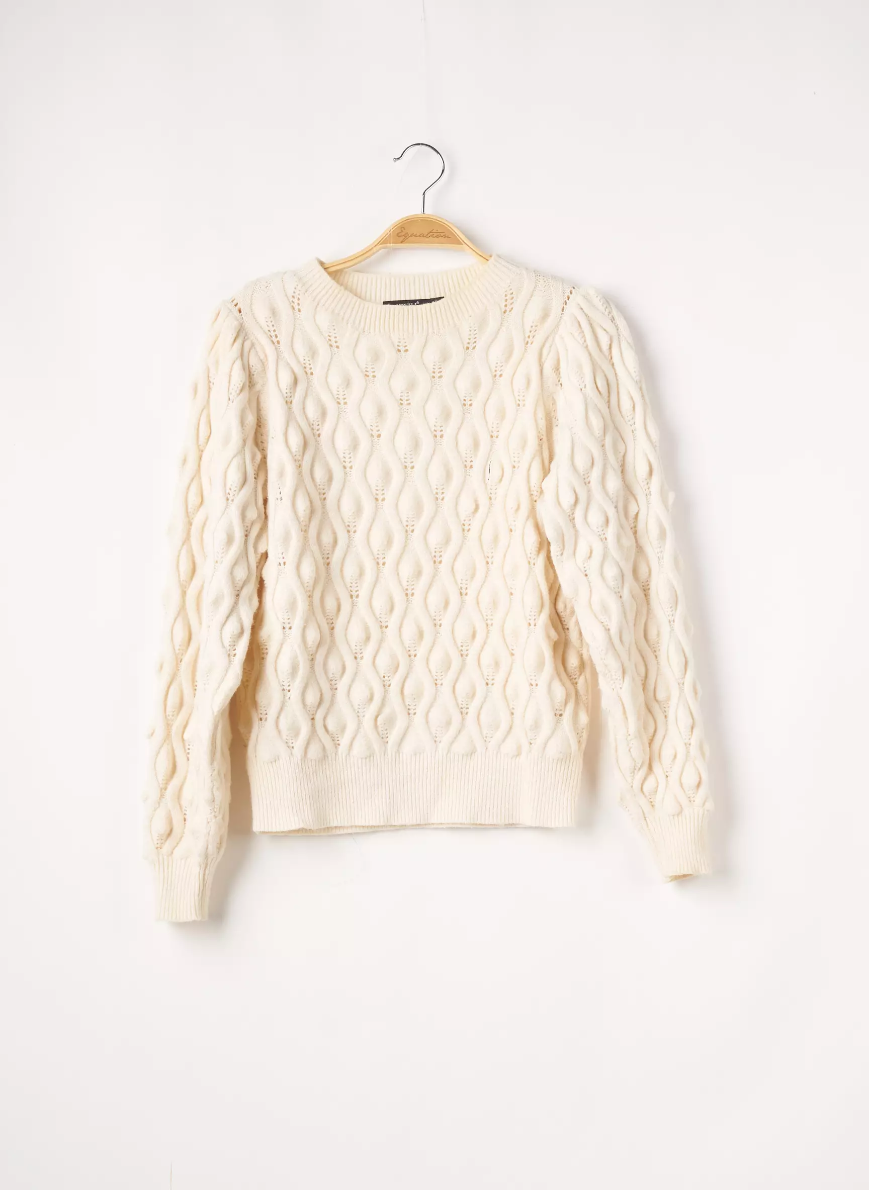 Assuili Pulls Femme couleur beige