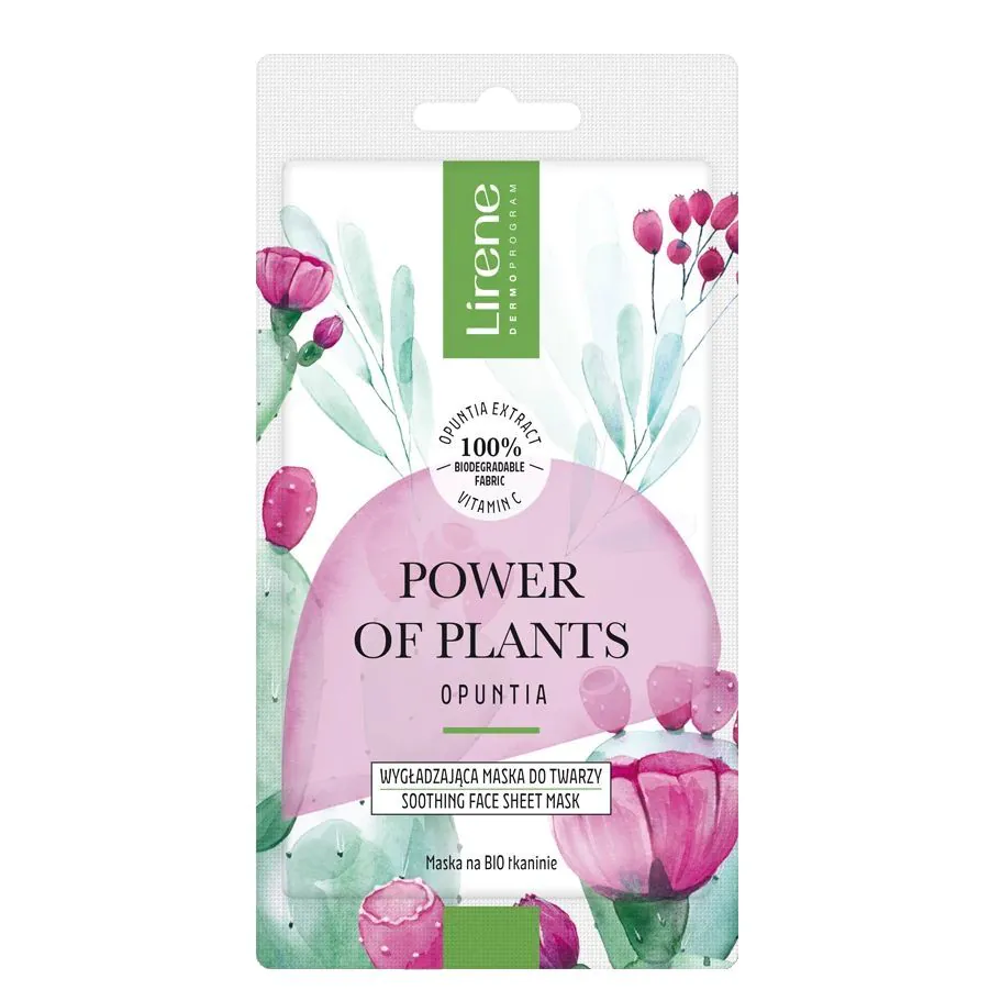 Lirene Power of Plants Opuntia Udglattende Maske