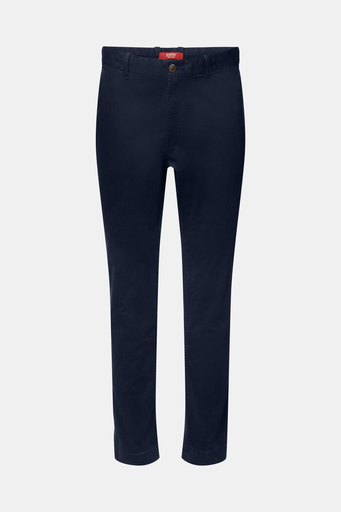 Chinohose mit schmalem Bein
