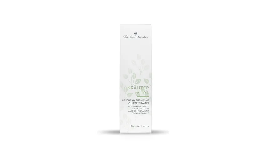 Charlotte Meentzen KRÄUTERVITAL Feuchtigkeitsmaske Quitte-Vitamin 30 ml