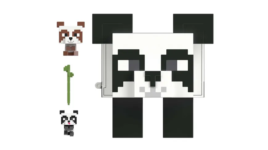 Minecraft Mob Head Panda 3-in-1 Spielset