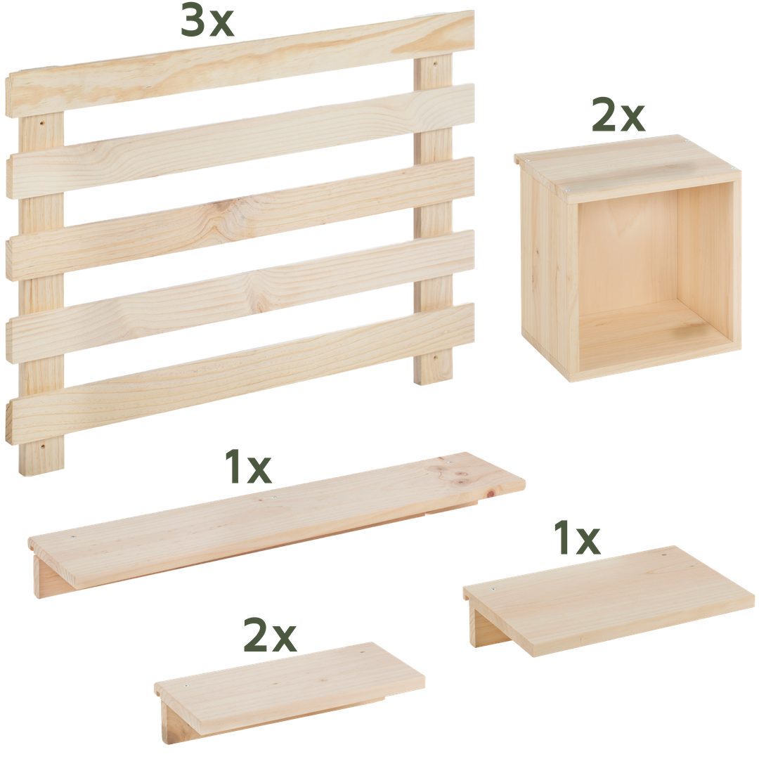 Astigarraga Kit Line Wandregal Tetris Wandregal-Set 