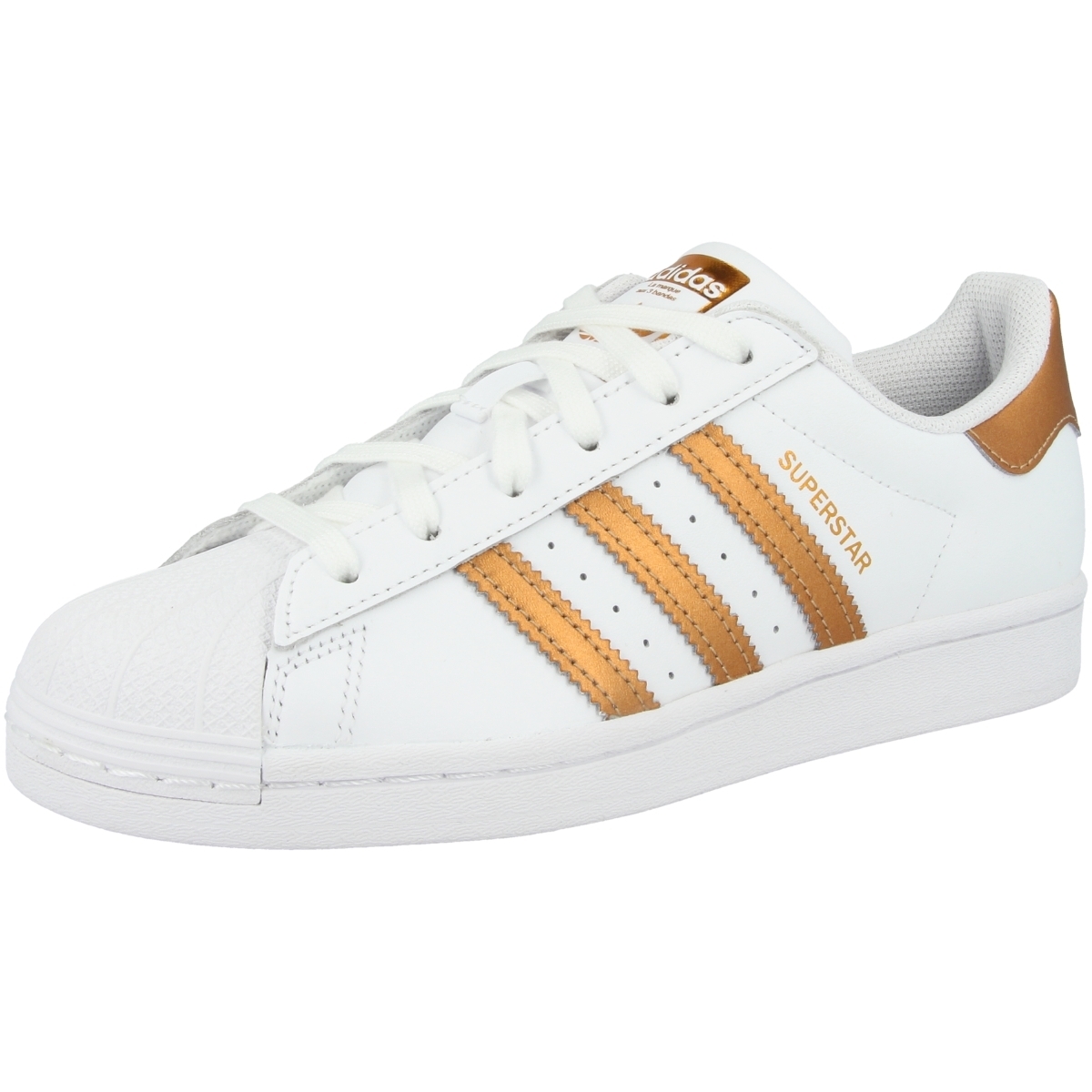 Adidas Originals Superstar Sneaker Low weiss