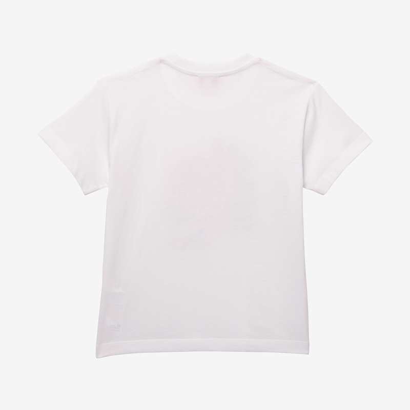T-shirt garçon flocage velours blanc Catimini
