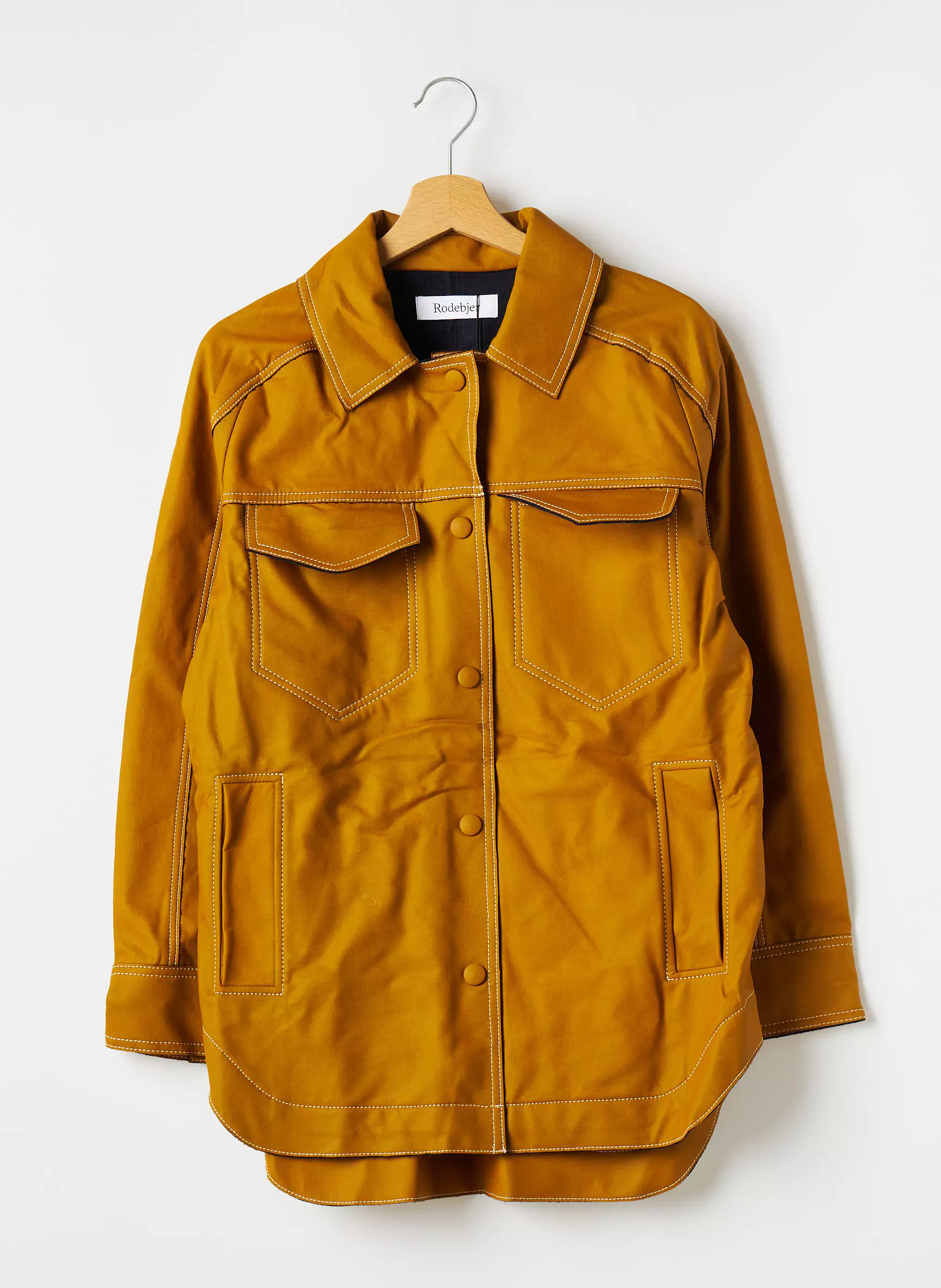 Rodebjer Vestesimilicuir Femme couleur orange