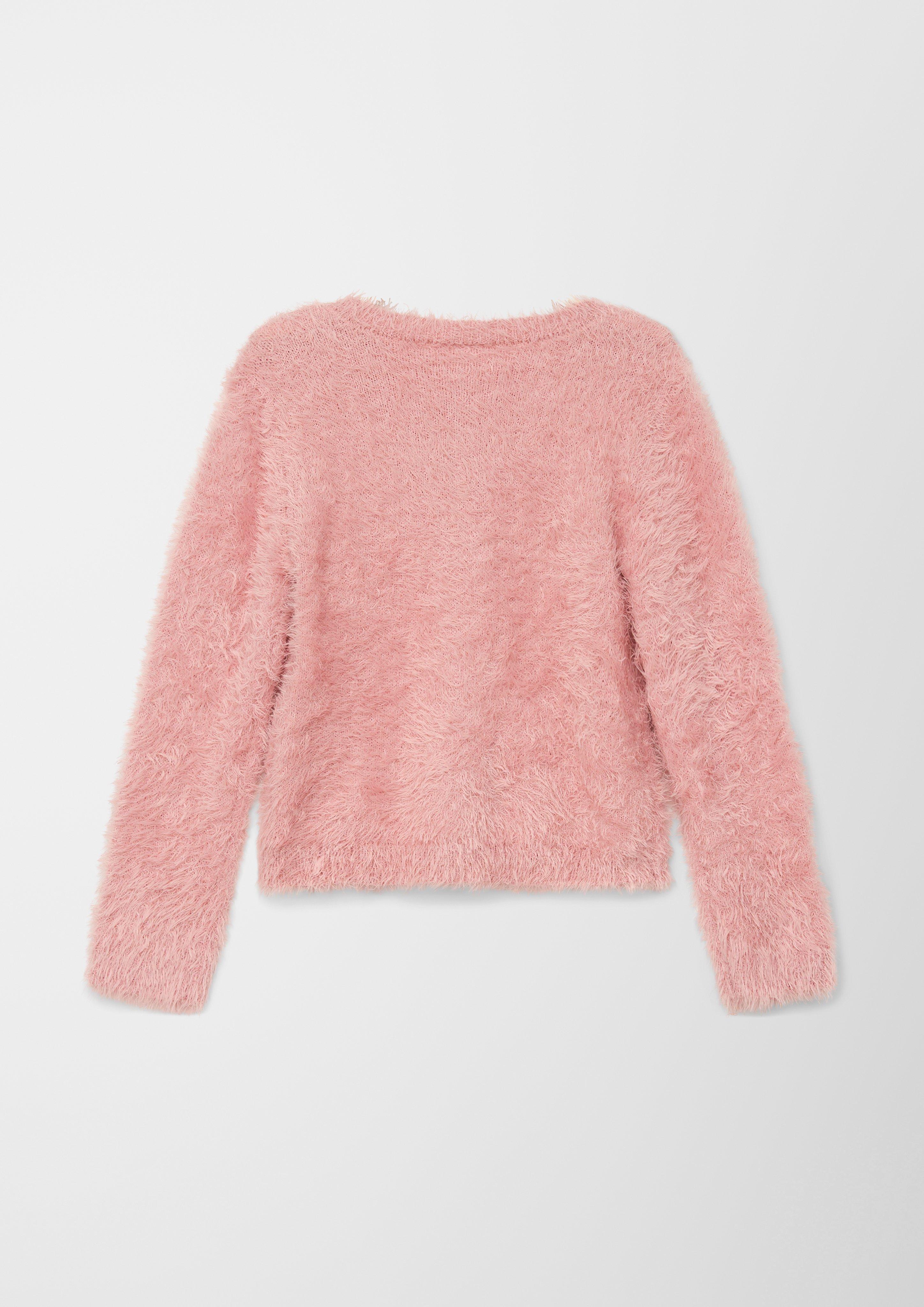 Strickjacke mit Paillettendetail  2122667-4257