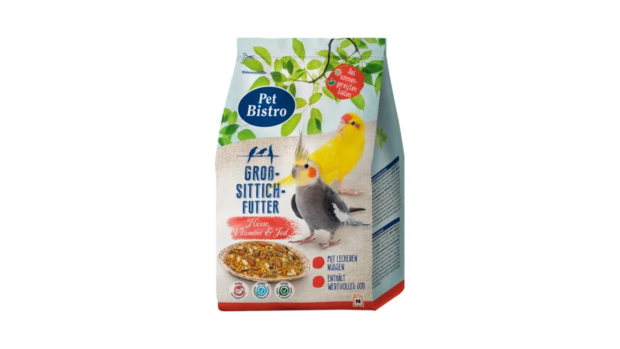 Pet Bistro Großsittichfutter mit Nüssen 1 kg