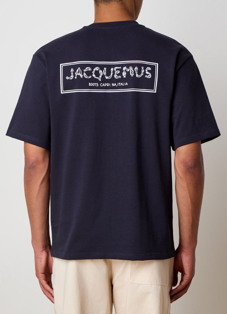 Jacquemus póló logóval és hátulnyomattal