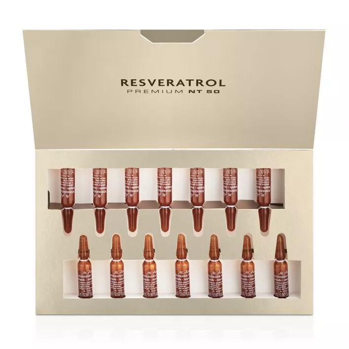 RESVERATROL PREMIUM NT50 Ampullenkur 2 Wochen
