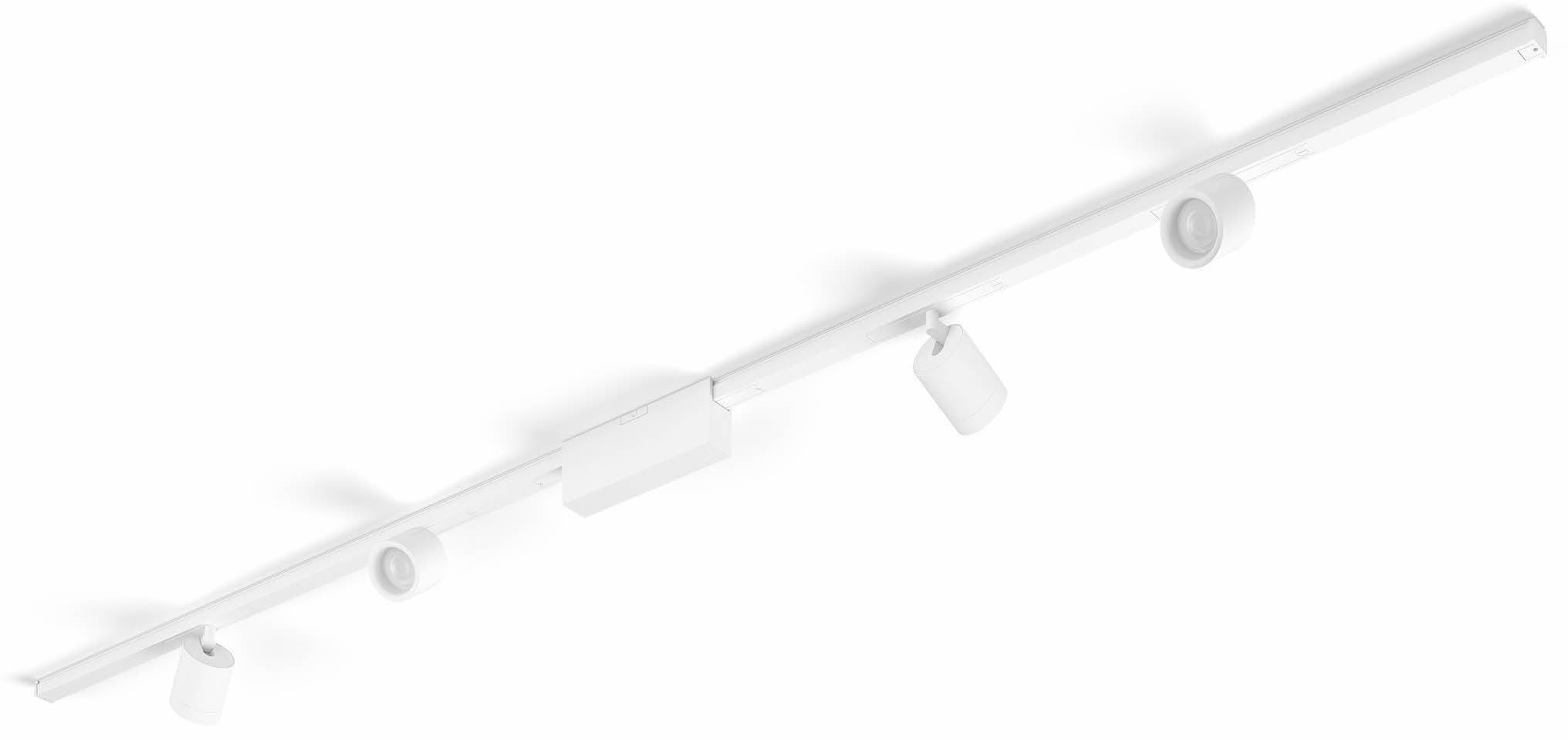 Philips Hue LED Deckenleuchte Perifo, Dimmer, LED fest integriert, Farbwechsler, Schienensystem