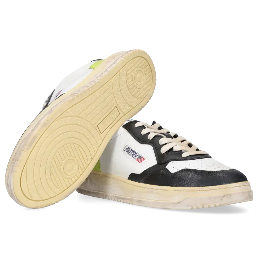 Autry - Sneaker low SUPER VINATGE Kalbsleder - schwarz