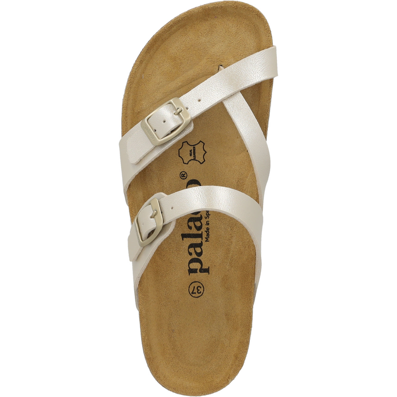 Palado Cres Metallic, Pantoletten, Damen, Altgold