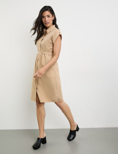 Blusenkleid mit Taillengürtel