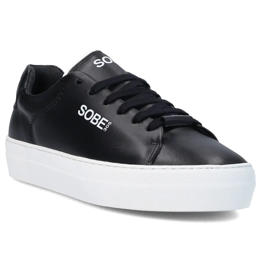 305 SOBE - Sneaker low MIAMI Kalbsleder - schwarz