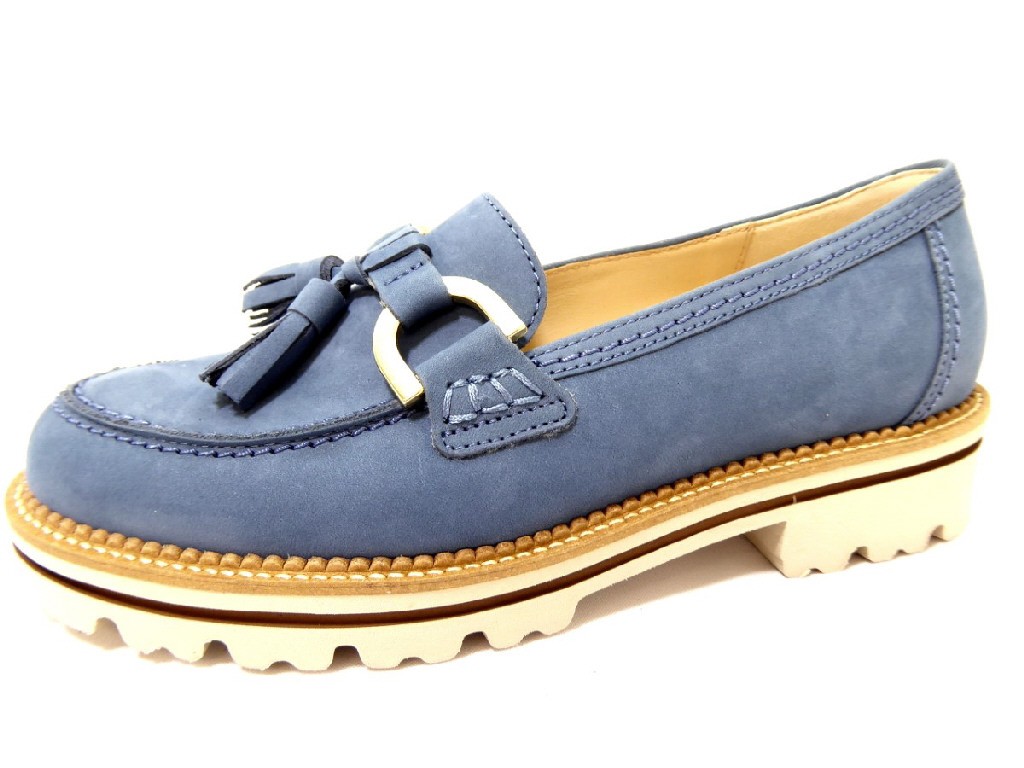 GABOR Sportliche Slipper blau