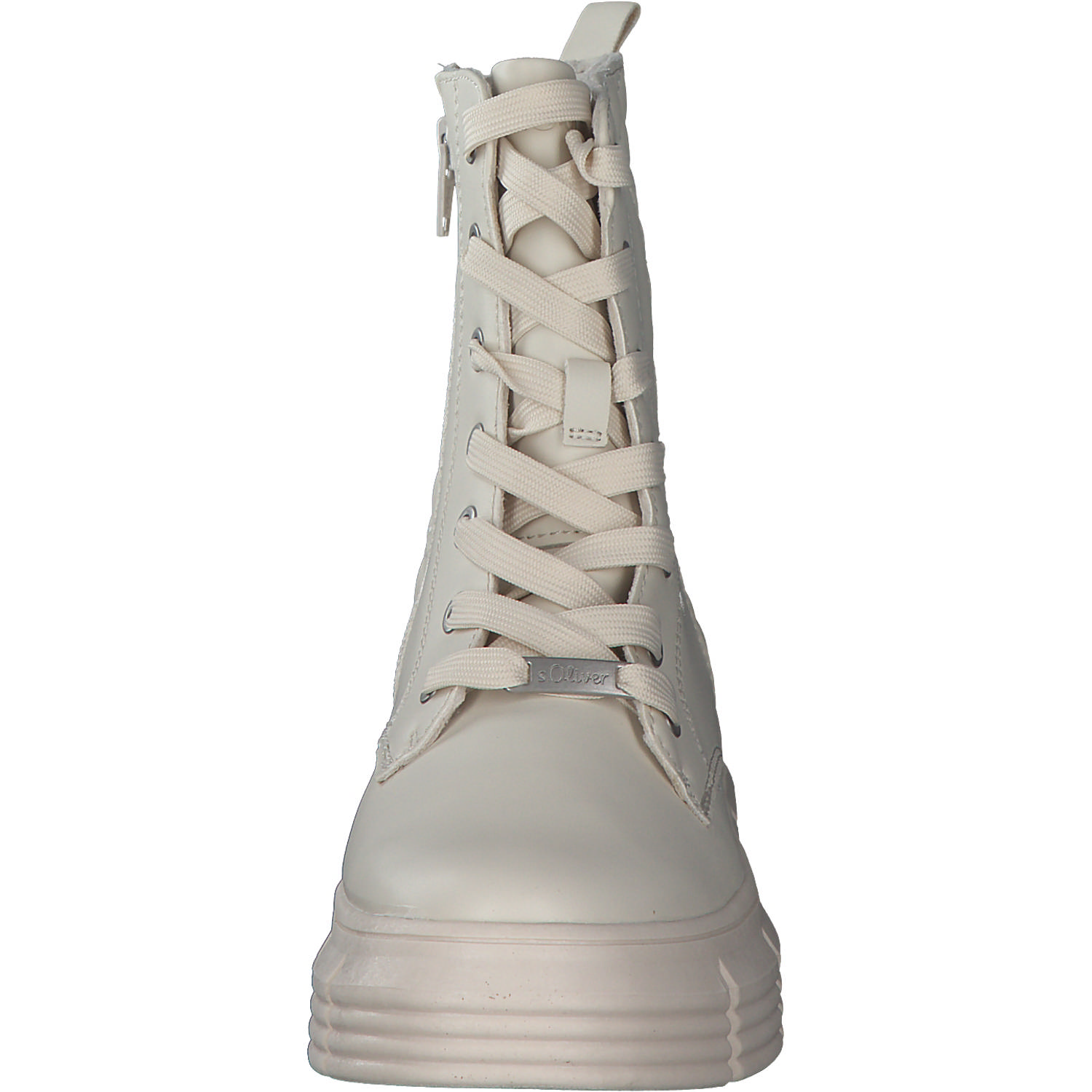 s. Oliver 25202, Schnürstiefeletten, Damen, CREAM