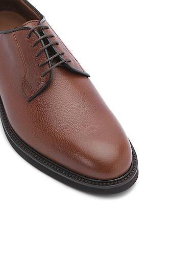 Lottusse Oxford Aus Kalbsveloursleder In Braun