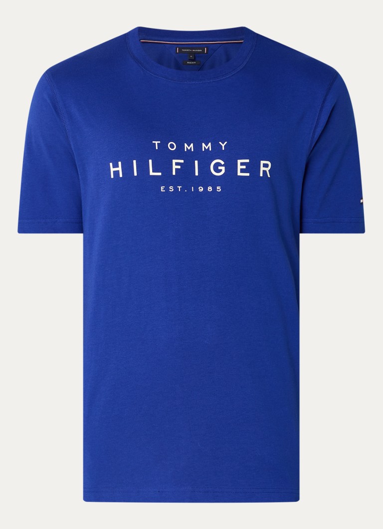 Koszulka Tommy'ego Hilfigera z nadrukowanym logo
