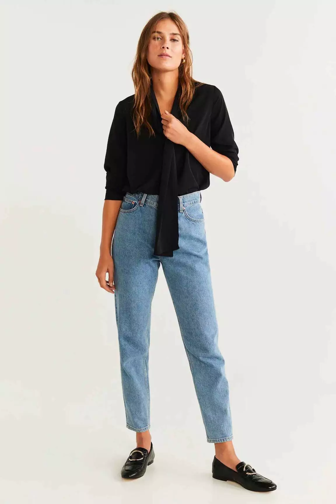 Mango Blouses Femme couleur noir