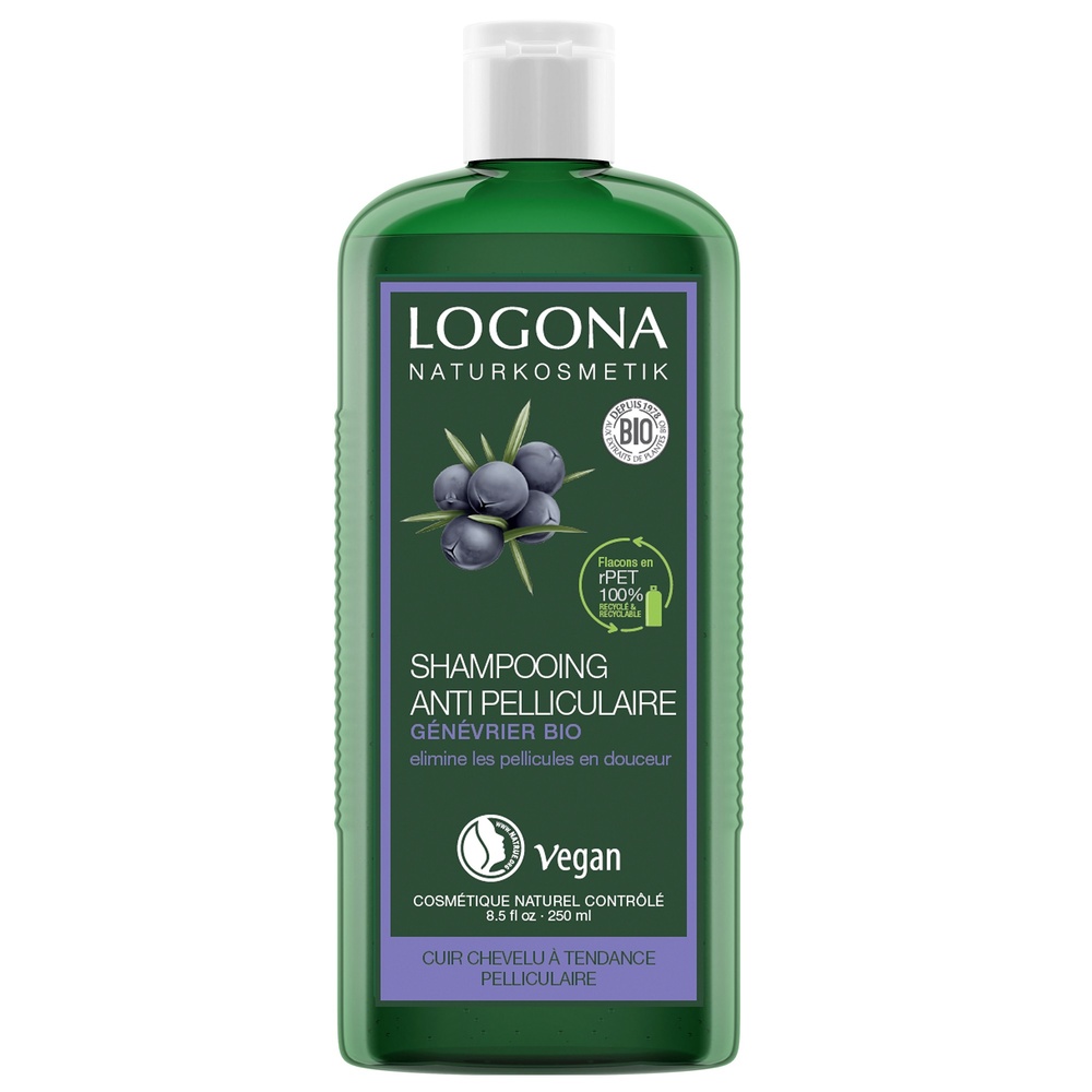 logona Shampooing antipelliculaire au génévrier 250ml Shampooings