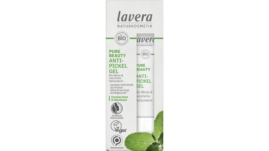 lavera PURE BEAUTY Anti-Pickel Gel 15 ml