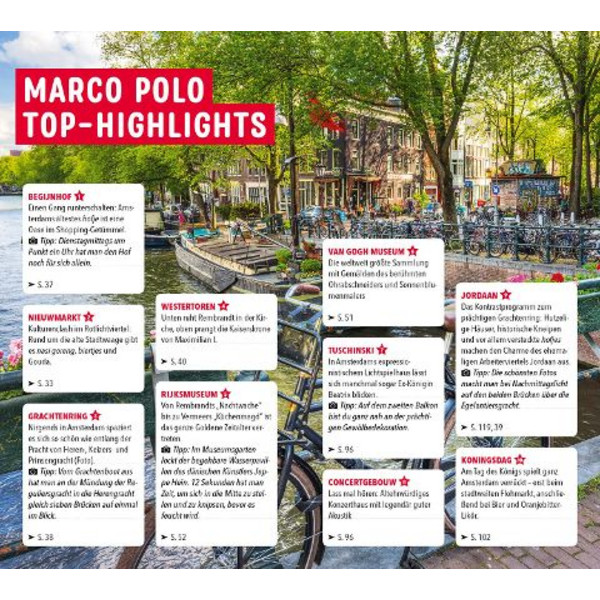 MARCO POLO REISEFÜHRER AMSTERDAM