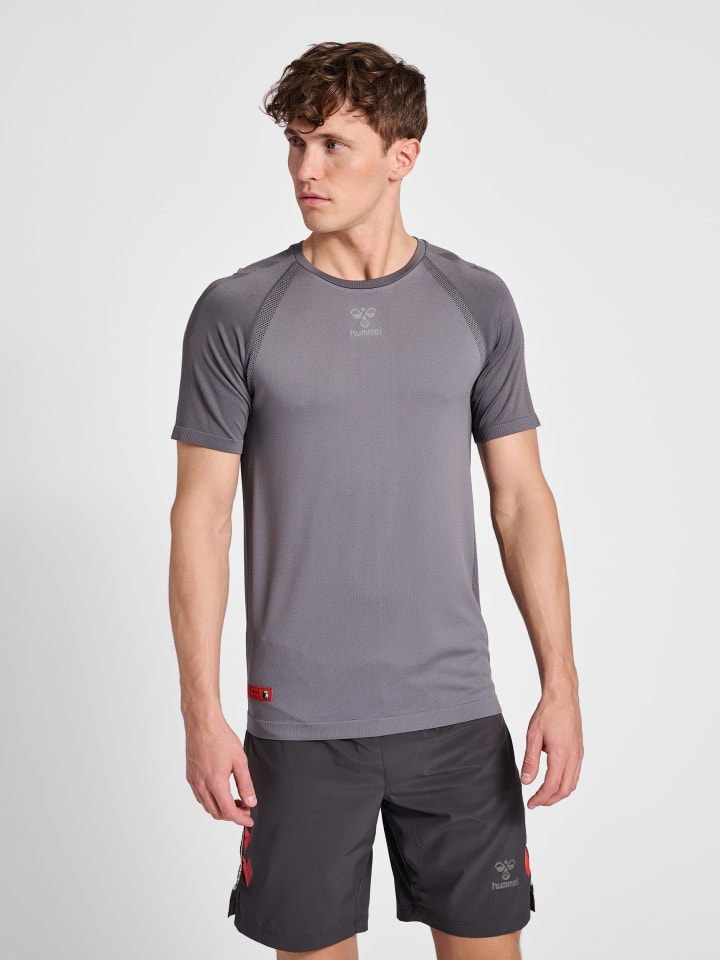 Hummel Hummel T-Shirt Raglanärmel Hmlpro Herren in FORGED IRON/QUIET SHADE günstig kaufen