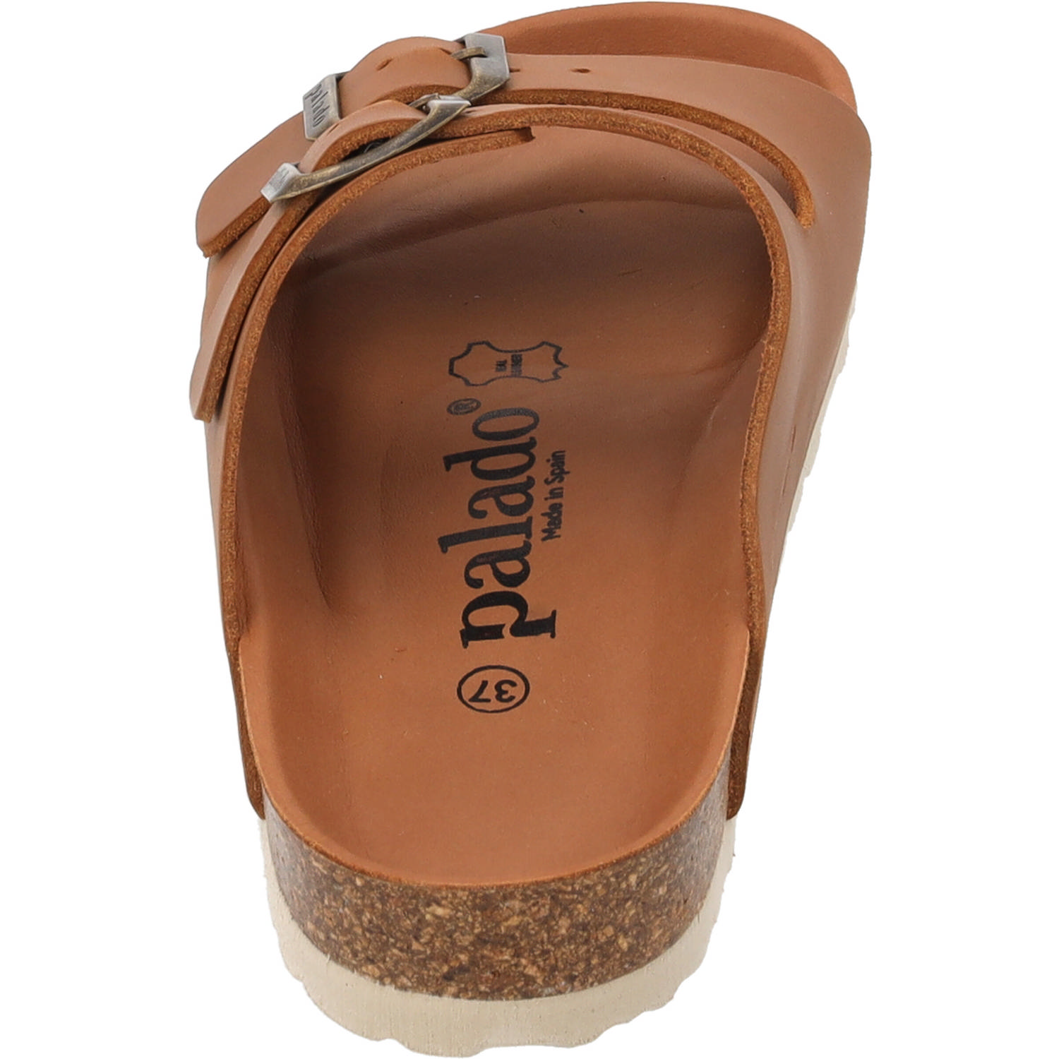 Palado Korfu Premium Leather, Pantoletten, Damen, Braun