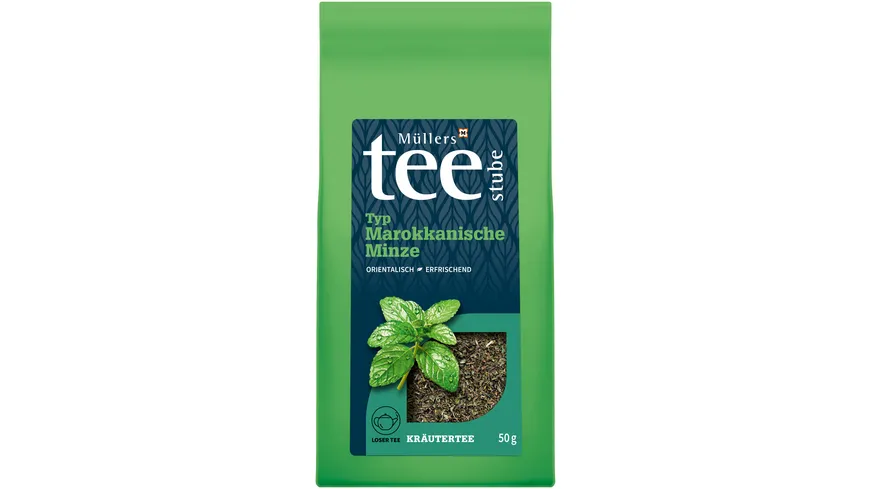 Müllers Teestube Kräutertee Marokkanische Minze 50 g