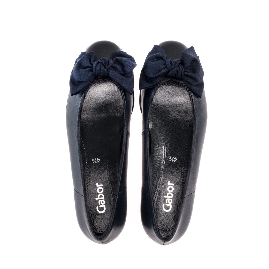 Gabor fashion Eleganter Ballerina blau