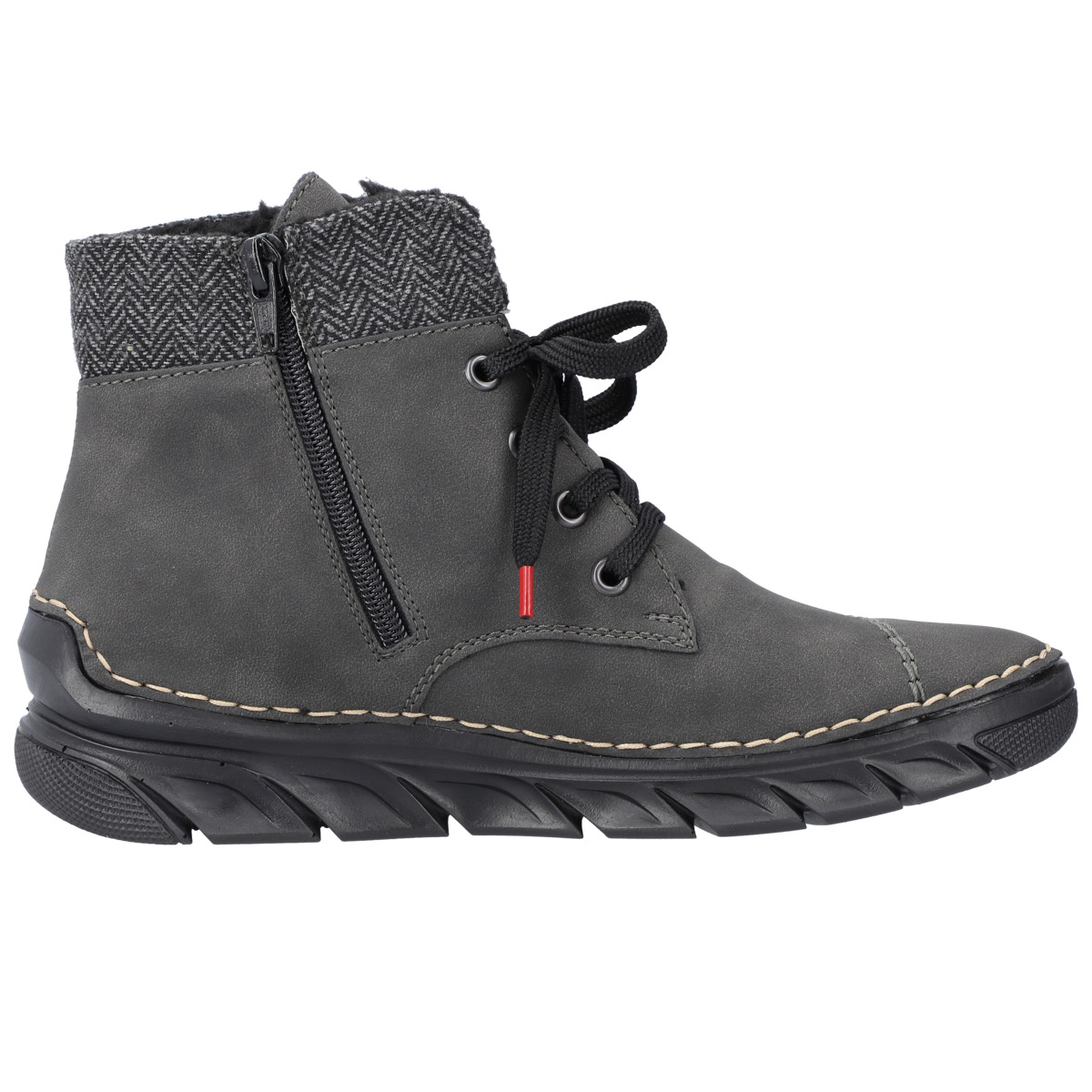 Rieker 55031 Schnürboots dunkelgrau