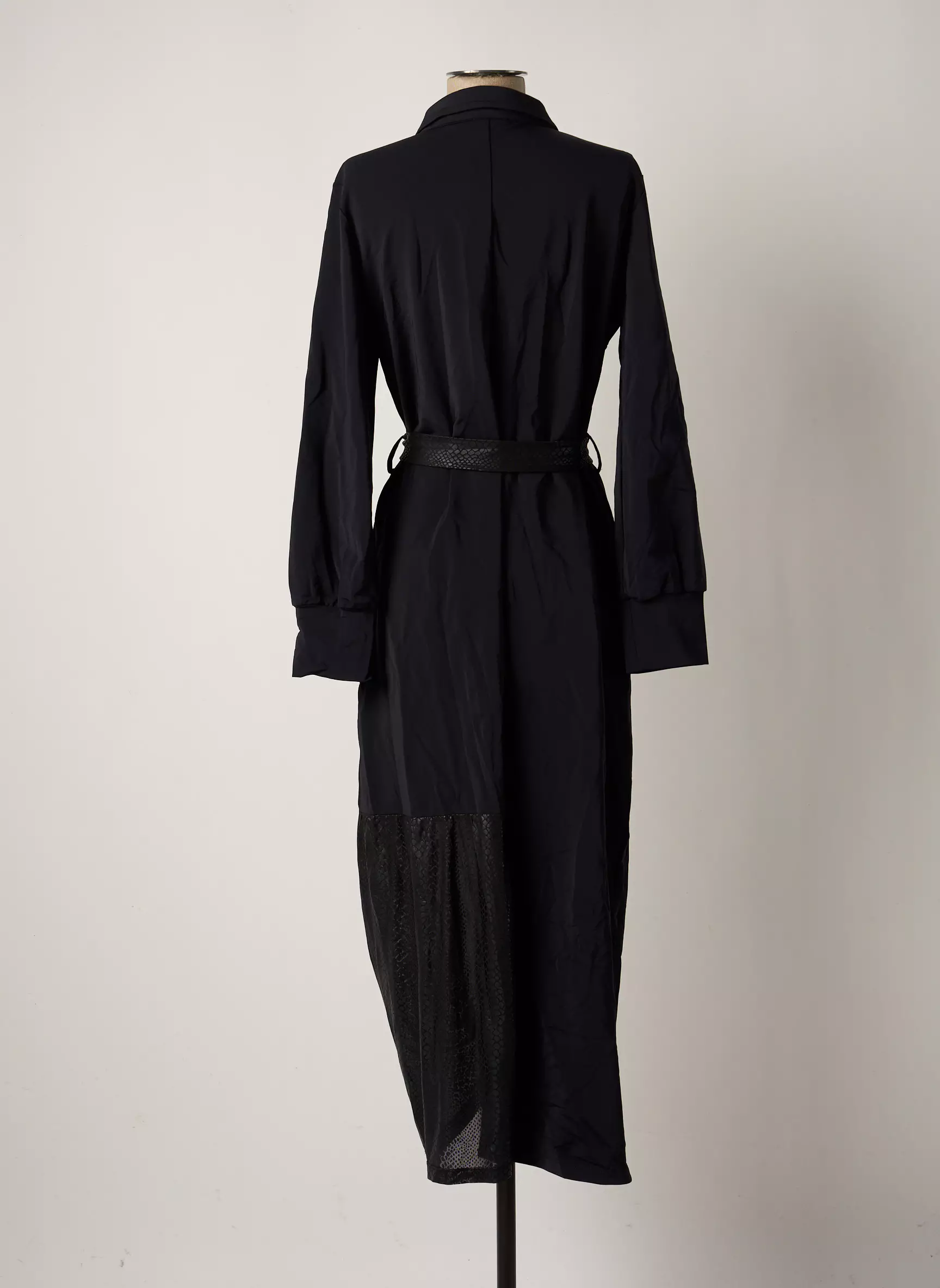 Hbt Robes Longues Femme couleur noir