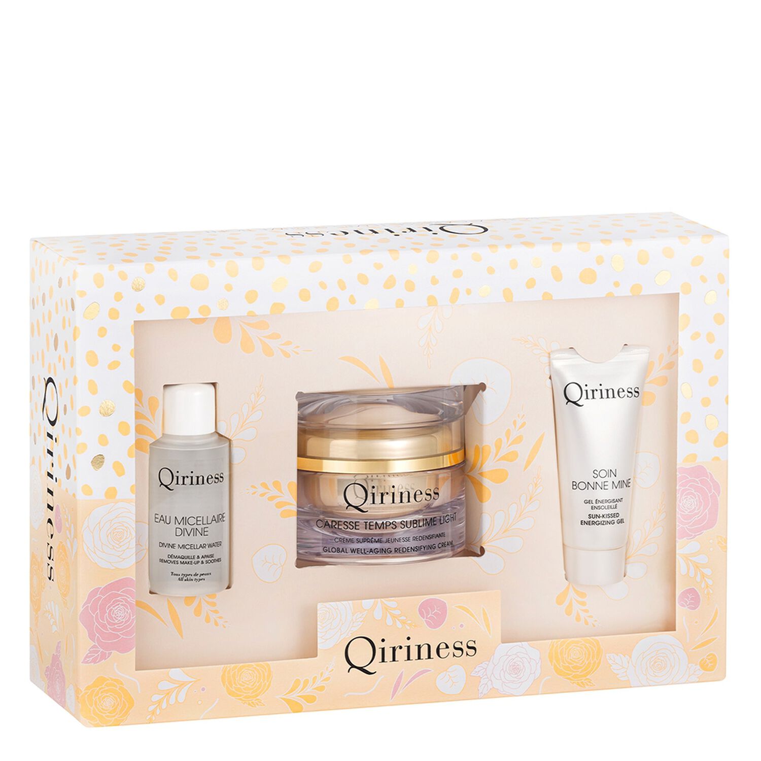 Qiriness Caresse Temps Sublime Light Coffret Suprême Jeunesse Redensifiante - 3 Soins