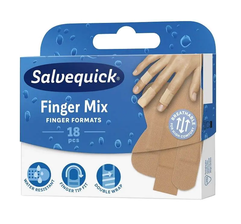 „Salvequick“ pirštų mišinys, pirštų pleistrai