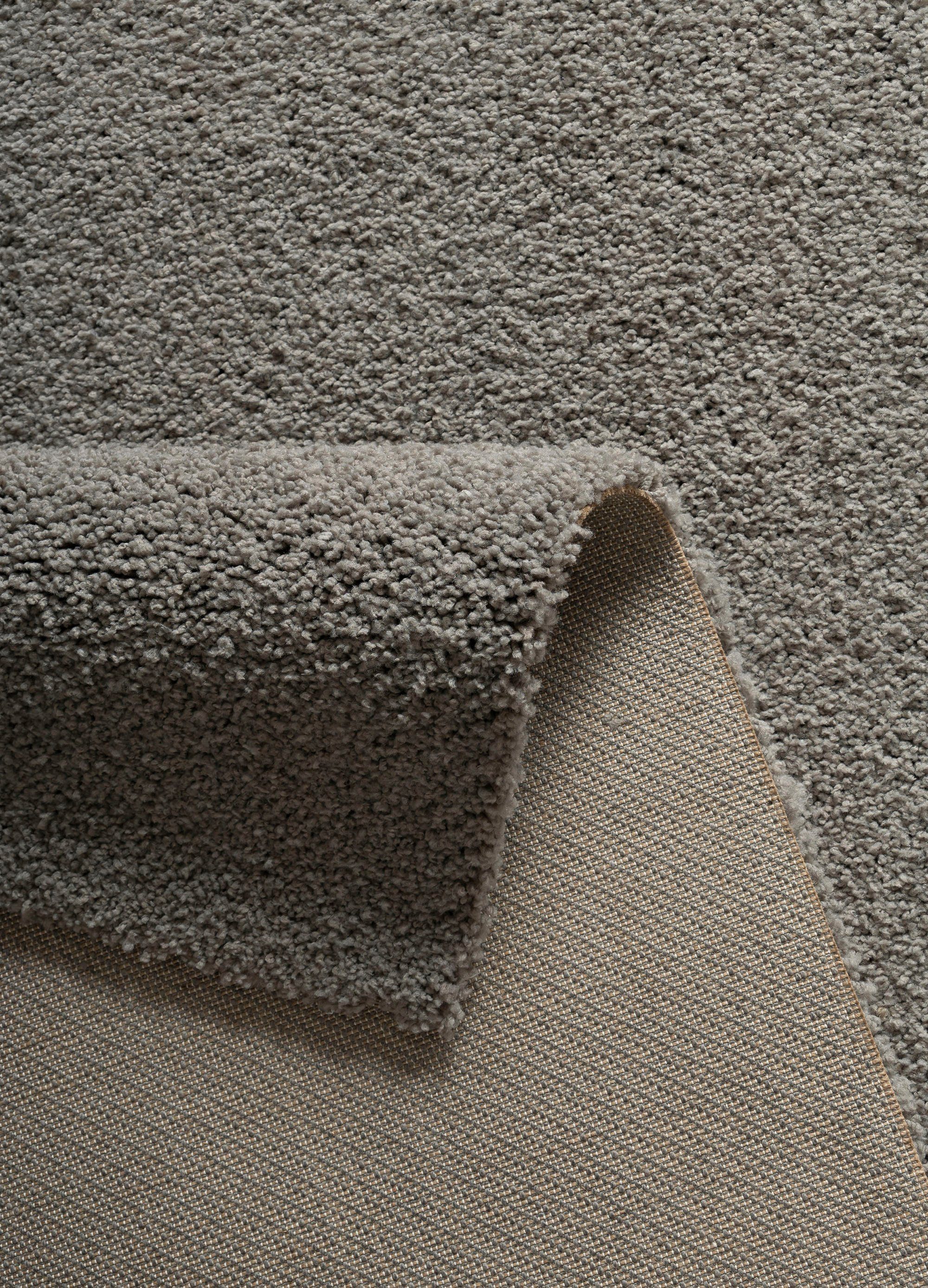 Hochflor-Läufer Ilvi, andas, rechteckig, Höhe: 31 mm, extra flauschig, Mikrofaser, Läufer, Brücke, einfarbig, weich