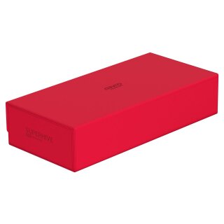 Ultimate Guard Superhive 550+ XenoSkin Monocolor Rot