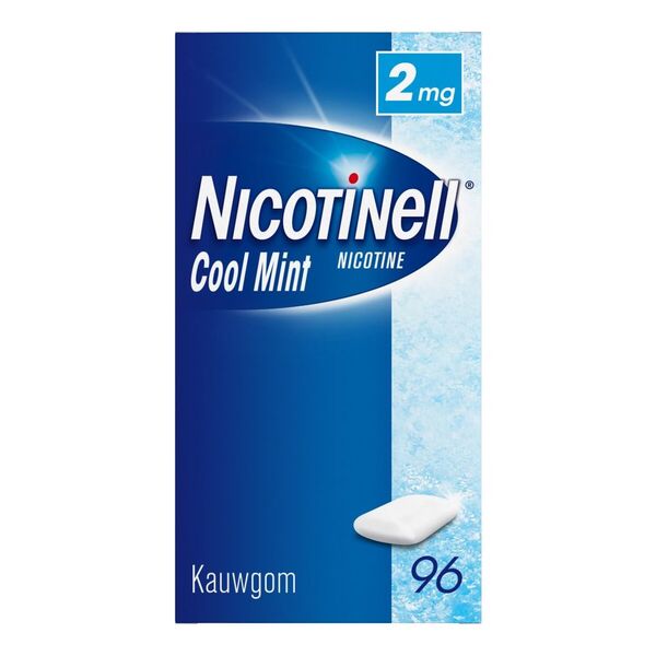 Nicotinell Cool Mint 2 mg purukumi - 96 kpl
